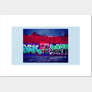 Nerd Super Heroes Abstract Graffiti Posters and Art